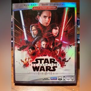 Star Wars The Last Jedi- Blu-ray/DVD/digital